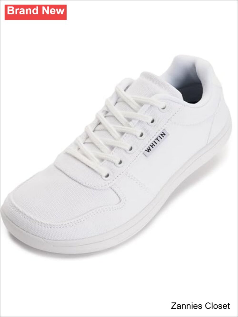✨ WHITIN Minimalist Barefoot Shoes Wide Toe Box Zero Drop Walking Sneaker